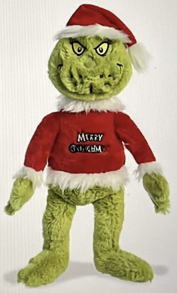 40cm Santa Grinch